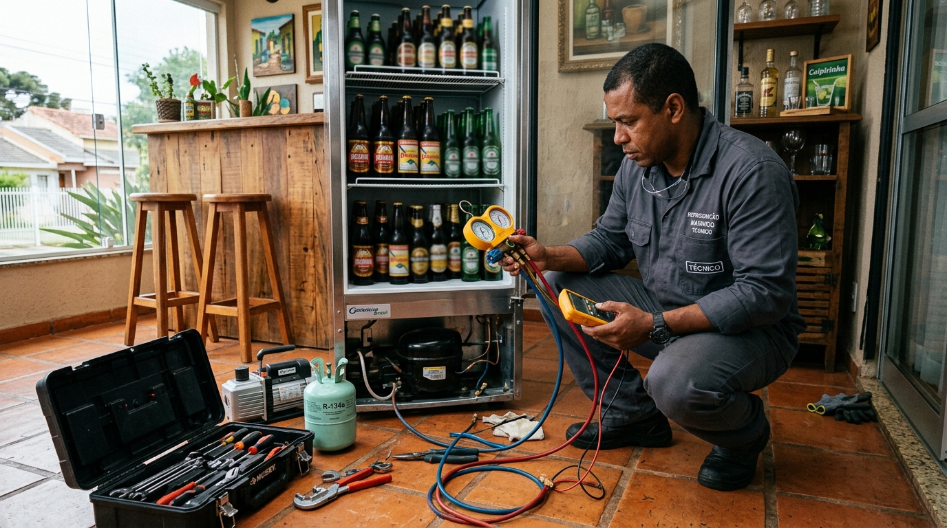 Conserto de Cervejeira em Santo André‑SP